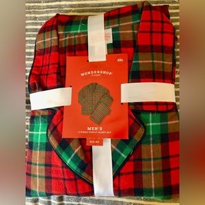 Men’s Flannel Holiday Plaid Sleep Set